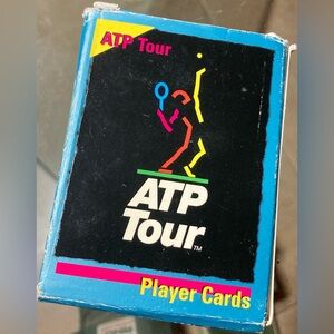ATP Tour Player Cards, 1995 Tennis, Good Condition Sampras Agassi Chang Etc
